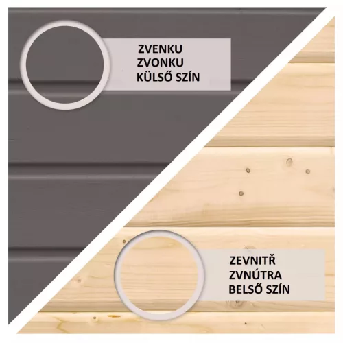 Karibu magaságyás HOCHBEET 281 (83327) terragrau