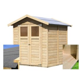 Karibu fából készült kerti ház Dahme 3 (14517) SET