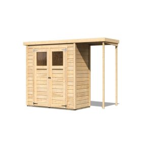 Karibu fából készült kerti ház DEVIN (23486) natur