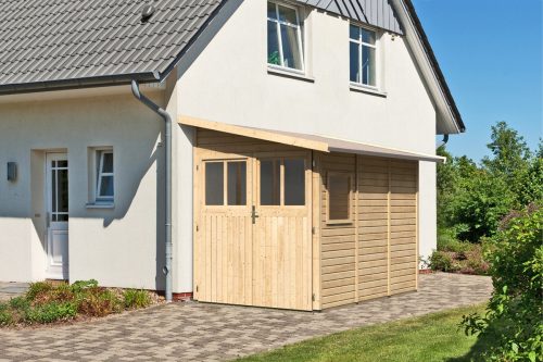 Karibu fából készült kerti ház Wandlitz 3 (55256) natur