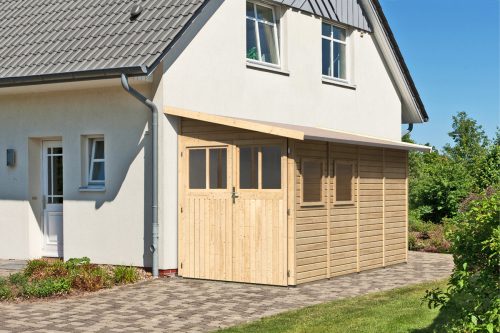 Karibu fából készült kerti ház Wandlitz 4 (55257) natur