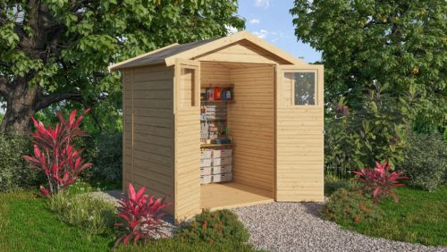 Karibu fából készült kerti ház Dahme 2 (42560) natur