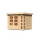 Karibu fából készült kerti ház Kerko 3 (82926) natur