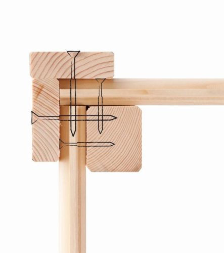 Karibu fából készült kerti ház VERKAUFSHAUS 1 (58489) natur