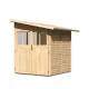 Karibu fából készült kerti ház Wandlitz 2 (54600) natur