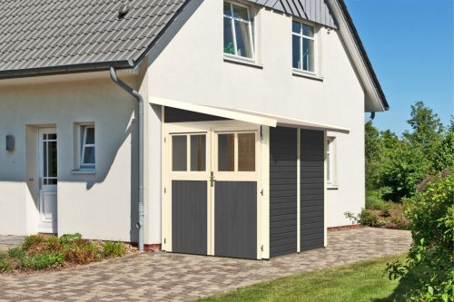 Karibu fából készült kerti ház Wandlitz 2 (73072) terragrau