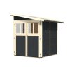 Karibu fából készült kerti ház Wandlitz 2 (38748) antracit