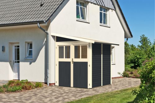 Karibu fából készült kerti ház Wandlitz 2 (38748) antracit