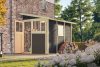 Karibu fából készült kerti ház Wandlitz 3 (73073) terragrau