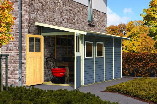 Karibu fából készült kerti ház Wandlitz 3 (38749) terragrau