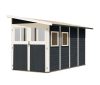 Karibu fából készült kerti ház Wandlitz 4 (73074) antracit