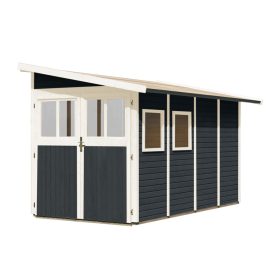 Karibu fából készült kerti ház Wandlitz 4 (73074) antracit