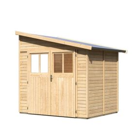 Karibu fából készült kerti ház Bomlitz 2 (68357) natur