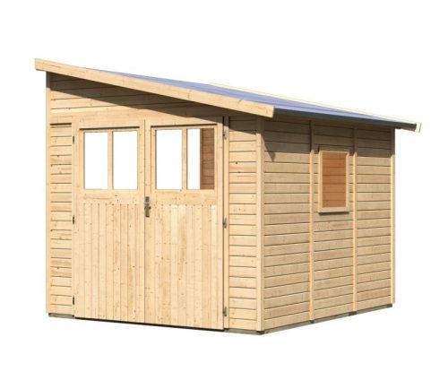 Karibu fából készült kerti ház Bomlitz 3 (68862) natur