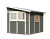 Karibu fából készült kerti ház Bomlitz 3 (8885) terragrau