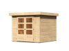 Karibu fából készült kerti ház Askola 3,5 (77715) natur