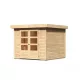 Karibu fából készült kerti ház Askola 3,5 (77715) natur