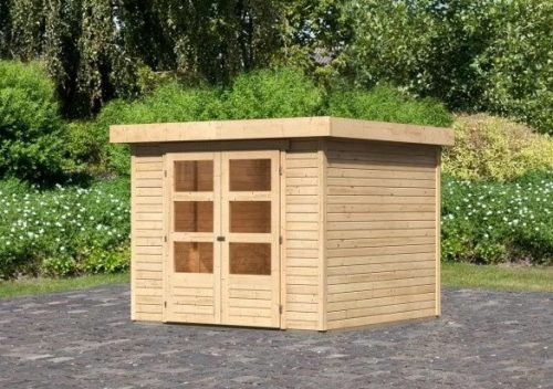Karibu fából készült kerti ház Askola 3,5 (77715) natur