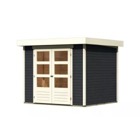 Karibu fából készült kerti ház Askola 3 (38649) antracit