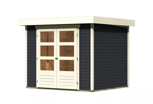 Karibu fából készült kerti ház Askola 3 (38649) antracit