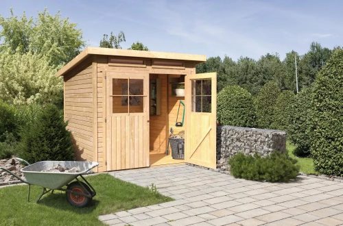 Karibu fából készült kerti ház Glucksburg 2 (68189) natur