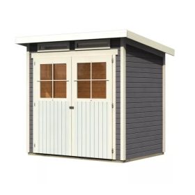 Karibu fából készült kerti ház Glucksburg 2 (68190) terragrau