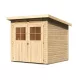 Karibu fából készült kerti ház Glucksburg 3 (57734) natur