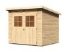 Karibu fából készült kerti ház Glucksburg 4 (57743) natur