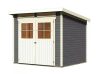 Karibu fából készült kerti ház Glucksburg 4 (68216) terragrau