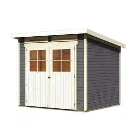 Karibu fából készült kerti ház Glucksburg 4 (68216) terragrau