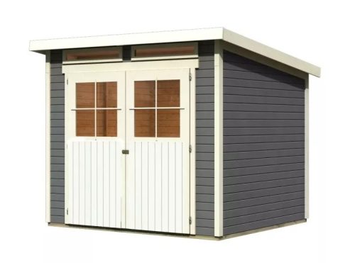 Karibu fából készült kerti ház Glucksburg 4 (68216) terragrau