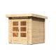 Karibu fából készült kerti ház KANDERN 1 (82984) natur