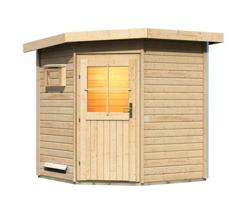 Karibu finn szauna PEKKA (92231) natur