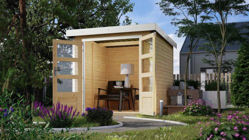 Karibu hibrid kerti ház Jupiter A (93408) natur / fehér