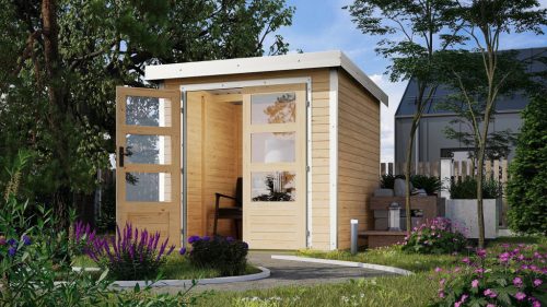 Karibu hibrid kerti ház Jupiter A (93408) natur / fehér