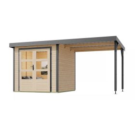 Karibu hibrid kerti ház Jupiter A (93423) natur / terragrau