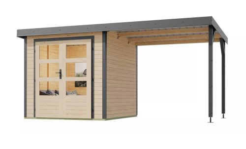 Karibu hibrid kerti ház Jupiter A (93423) natur / terragrau