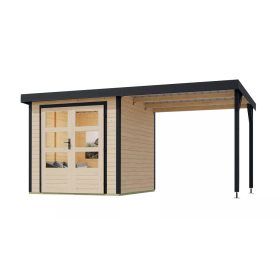 Karibu hibrid kerti ház Jupiter A (93424) natur / antracit