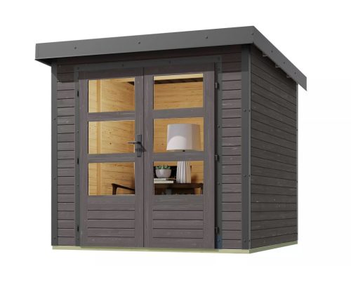 Karibu hibrid kerti ház Jupiter B (93412) terragrau / terragrau