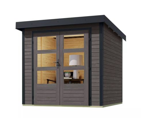 Karibu hibrid kerti ház Jupiter B (93413) terragrau / antracit