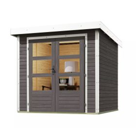 Karibu hibrid kerti ház Jupiter B (93411) terragrau / fehér