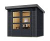 Karibu hibrid kerti ház Jupiter C (93415) antracit / terragrau