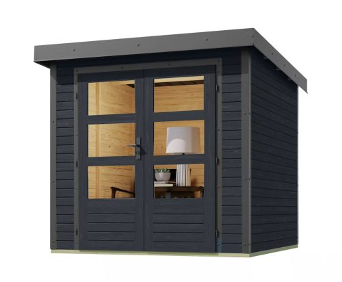 Karibu hibrid kerti ház Jupiter C (93415) antracit / terragrau