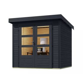 Karibu hibrid kerti ház Jupiter C (93416) antracit / antracit