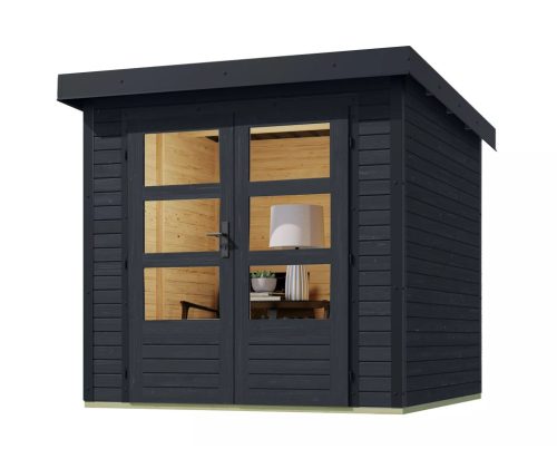 Karibu hibrid kerti ház Jupiter C (93416) antracit / antracit