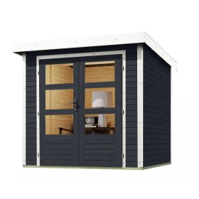 Karibu hibrid kerti ház Jupiter C (93414) antracit / fehér