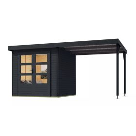 Karibu hibrid kerti ház Jupiter C (93431) antracit / antracit