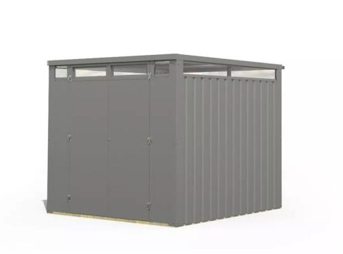 Karibu bádog kerti ház Callisto 2 (98010) szürke