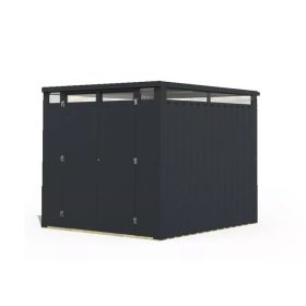 Karibu bádog kerti ház Callisto 2 (98009) antracit