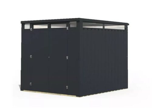 Karibu bádog kerti ház Callisto 2 (98009) antracit